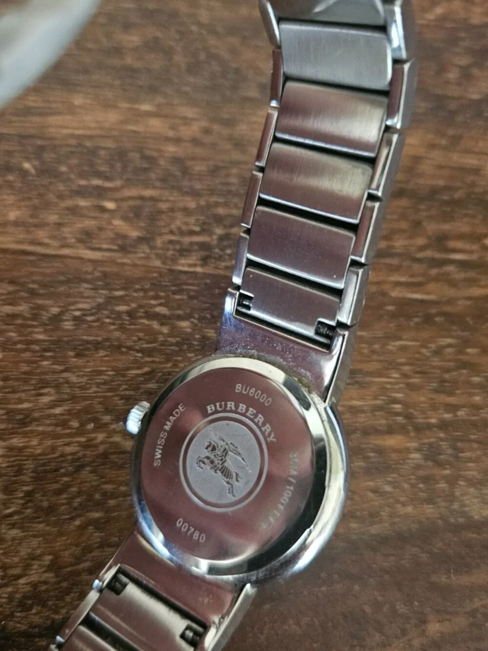 Burberry Women's 30mm Stainless Steel Watch with Dark Brown Face